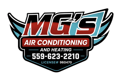 MG's Air Conditioning & Heating logo
